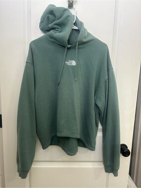 The North Face Women's Sage Green Hoodie with Logo Tag Size XXL